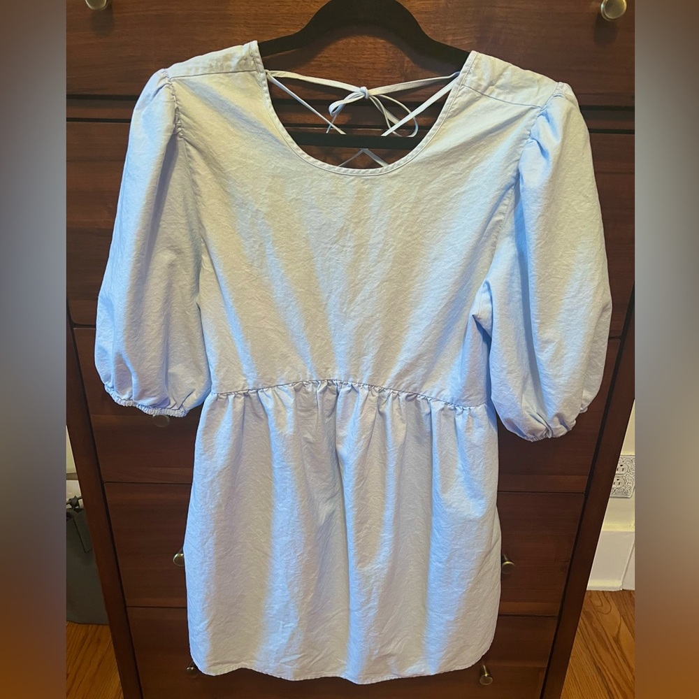 Baby Blue Aritzia Dress